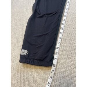 Sporthill Women's Large Polyester Pants 2way Full Leg Side Zippers Elastic Waist
